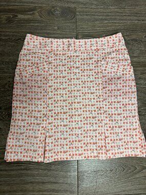 Lizzie Driver Skort Tennis Hiking Golf Skirt  Reach Butterfly Size 10